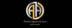 logo ARANDA AGUAYO & ASOCIADOS ESTUDIO JURíDICO.