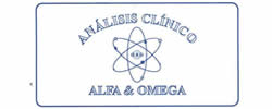 logo ANÁLISIS CLÍNICO ALFA & OMEGA