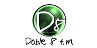 logo DOBLE 8 RADIO 88.5 FM