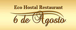 logo ECO HOSTAL RESTAURANT “6 DE AGOSTO”