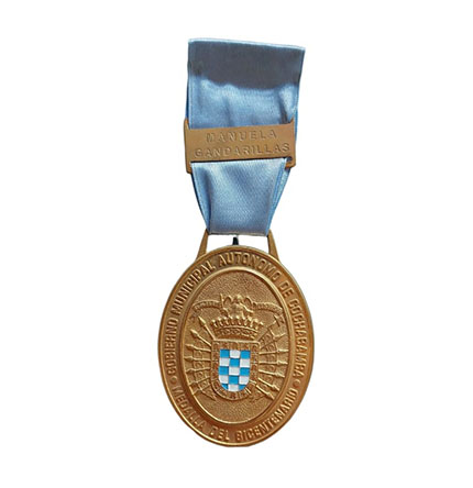 Reconocimiento Gobierno Autónomo Municipal de Cochabamba Medalla de Bicentenario
