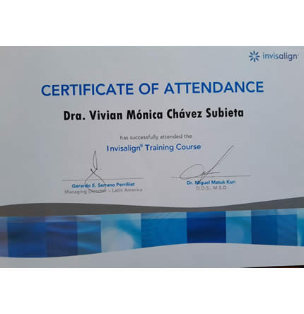 Certificación INVISALIGN<br>Buenos Aires,  Argentina.