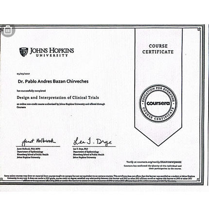 Design and Interpretation of Clinical Trials - Johns Hopkins University