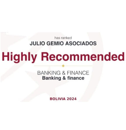 Highly Recommended - Banking & Finance - Bolivia 2024