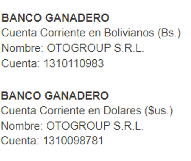 Transferencias bancarias