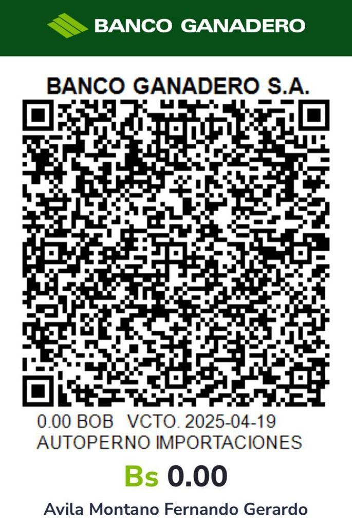 Qr de pago