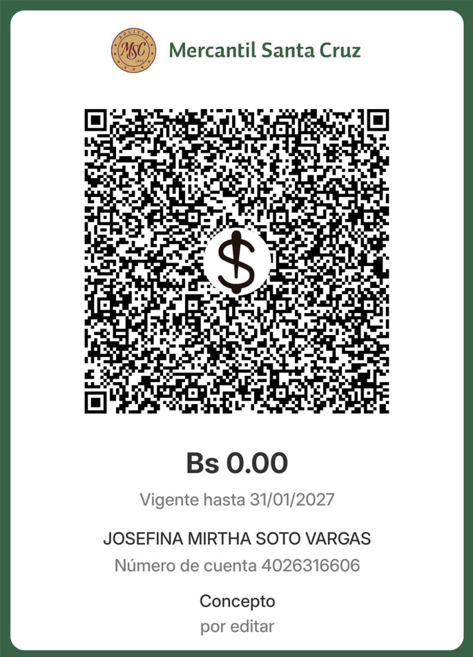 Qr de pago