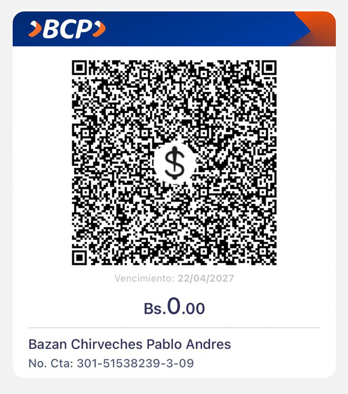 Qr de pago