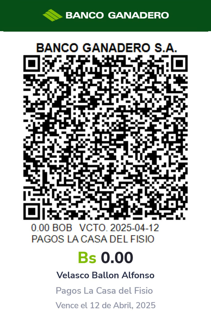 Qr de pago