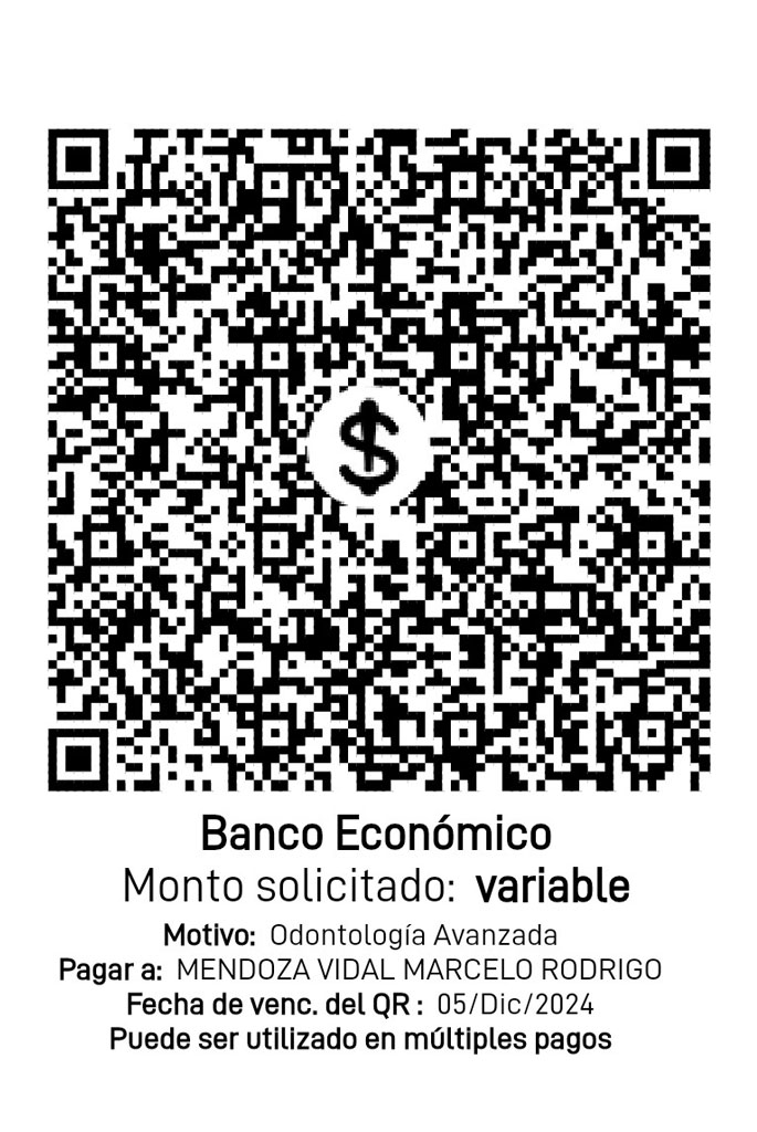 Qr de pago Odontología Avanzada