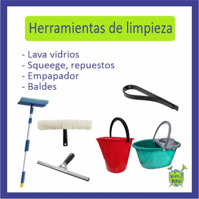 Herramientas de limpieza