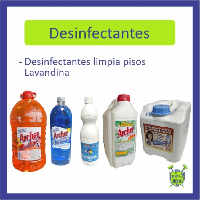Desinfectantes