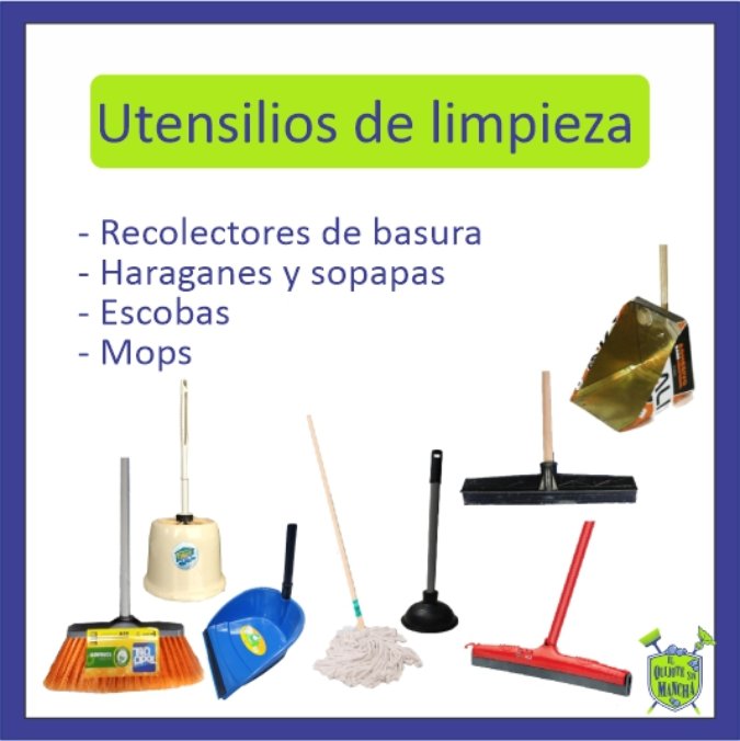 Utensilios de limpieza