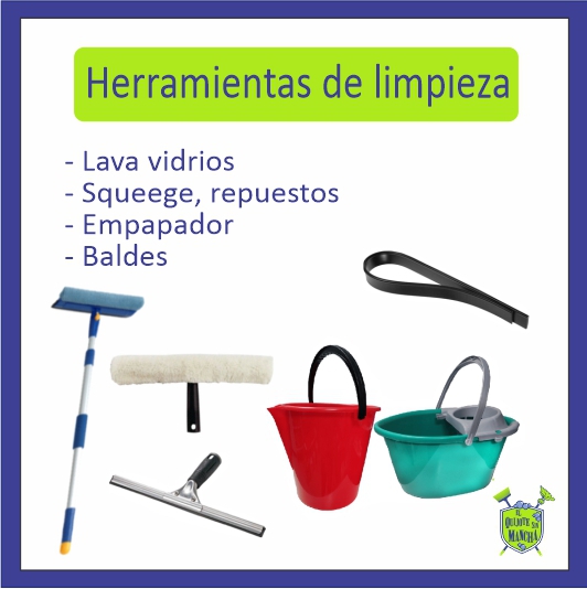 Herramientas de limpieza