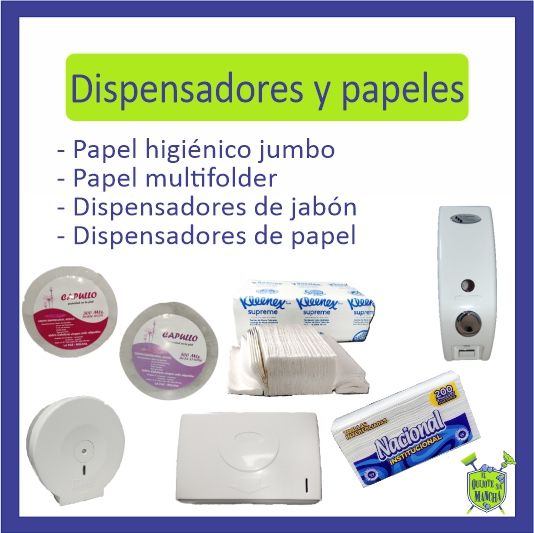 Dispensadores y papeles