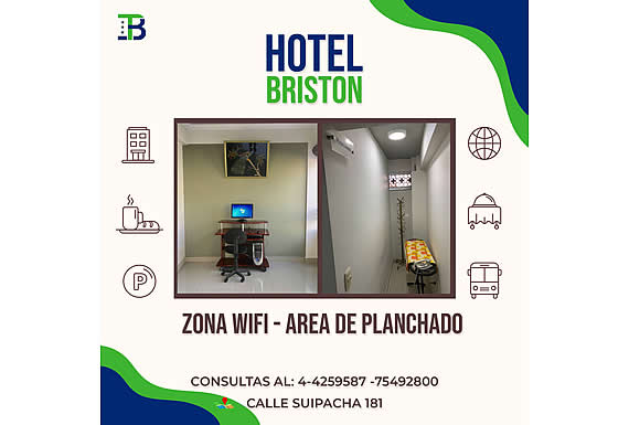 Zona de Wifi - Área de planchado