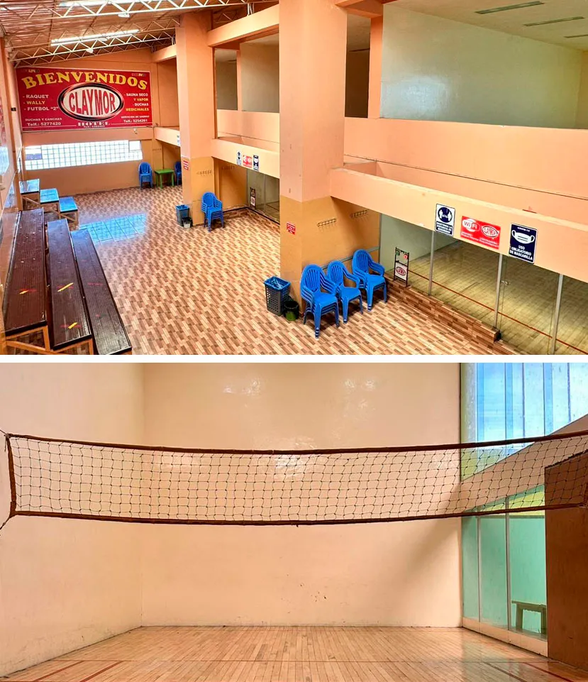 Canchas de Fronton o Racquet