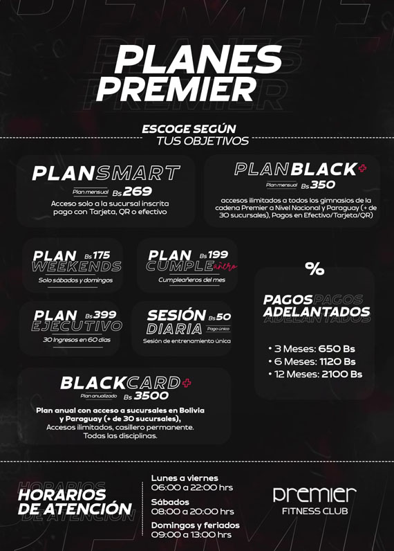 Premier fitness club