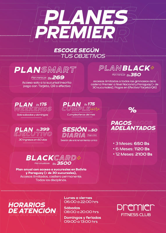 Premier fitness club