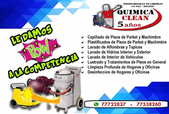 QUIMICA CLEAN “PROFESIONALES EN LIMPIEZA” 0
