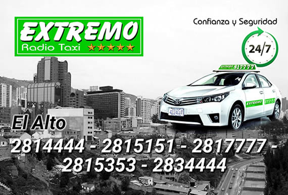 RADIO TAXI EXTREMO * * * * * 1