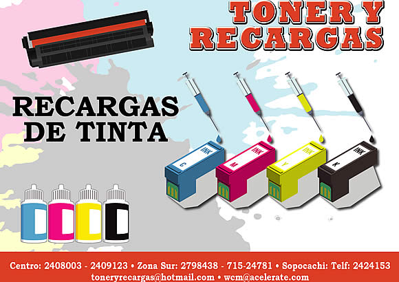 TONER Y RECARGAS 1