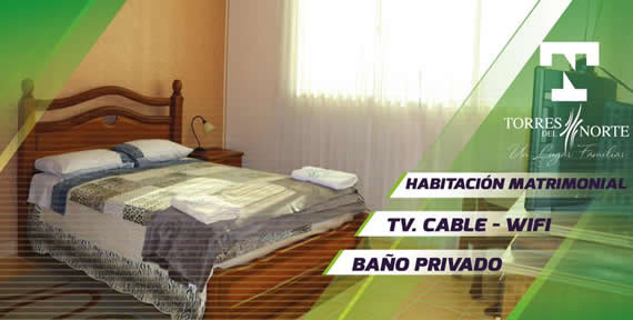 TV Cable - Wifi - Baño Privado  