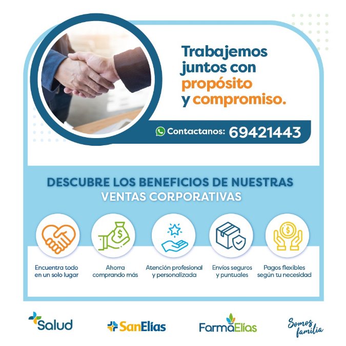 FARMAELIAS ventas corporativas