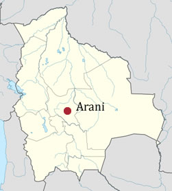 Ubicación de Arani