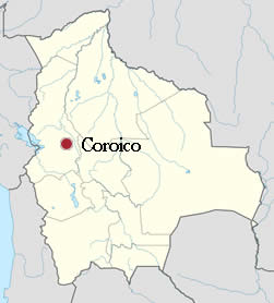 Ubicación de Coroico