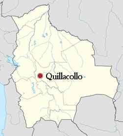 Ubicación de Quillacollo