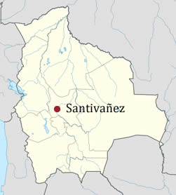 Ubicación de Santivañez