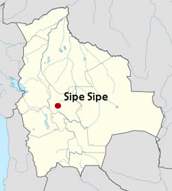 Ubicación de Sipe Sipe