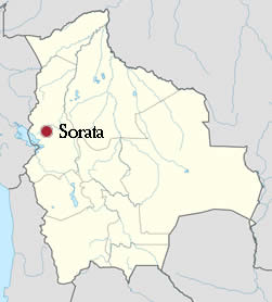 Ubicación de Sorata
