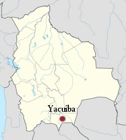 Ubicación de Yacuiba