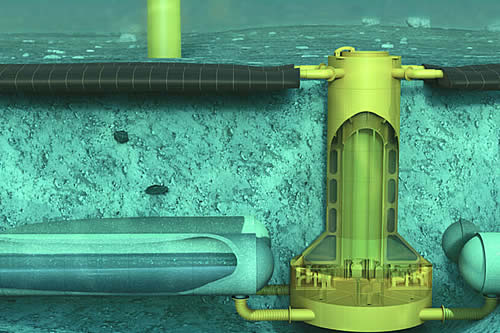 Presentan una 'batería oceánica' capaz de almacenar energía renovable en el fondo del mar 