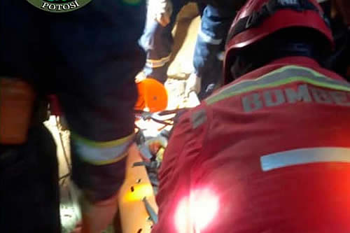 Encuentran sin vida a un minero atrapado por deslizamientos en Potosí