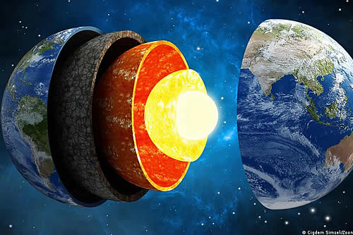 Estudio demuestra que el núcleo de la Tierra oscila y cambia de dirección cada 6 años 