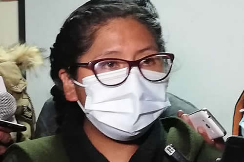 La alcaldesa de El Alto da positivo al coronavirus pero se encuentra estable