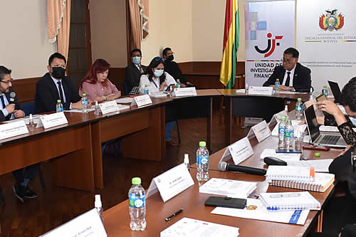Fiscalía General, UIF y delegación del GAFILAT sostuvieron una reunión previa a la ‘Cuarta Ronda de Evaluaciones Mutuas’