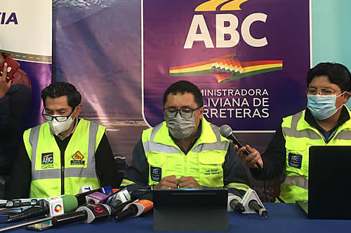 ABC invierte Bs 2.308 millones para la construcción de carreteras y puentes en La Paz