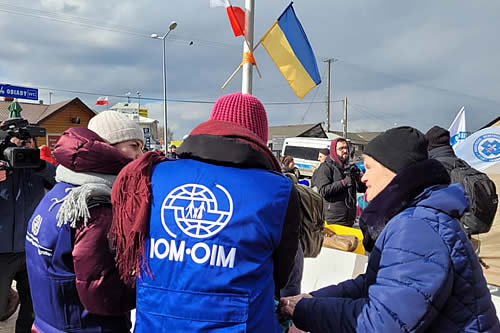 Cerca de 5,5 millones de desplazados por la guerra en Ucrania han vuelto a sus hogares, según la OIM