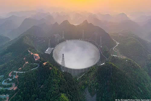 La señal "alienígena" detectada en China resultó no ser extraterrestre después de todo 