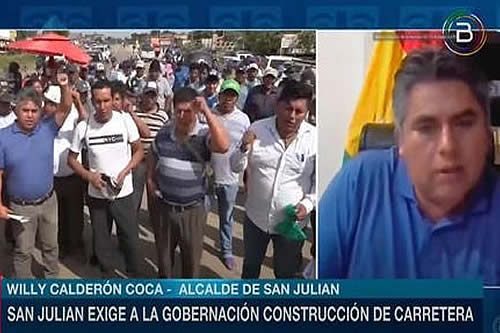 Municipios de la Chiquitania dan plazo de 48 horas al gobernador de Santa Cruz para atender sus demandas